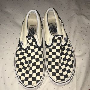 Van checkered shoes